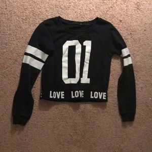 Crop Too Love Shirt